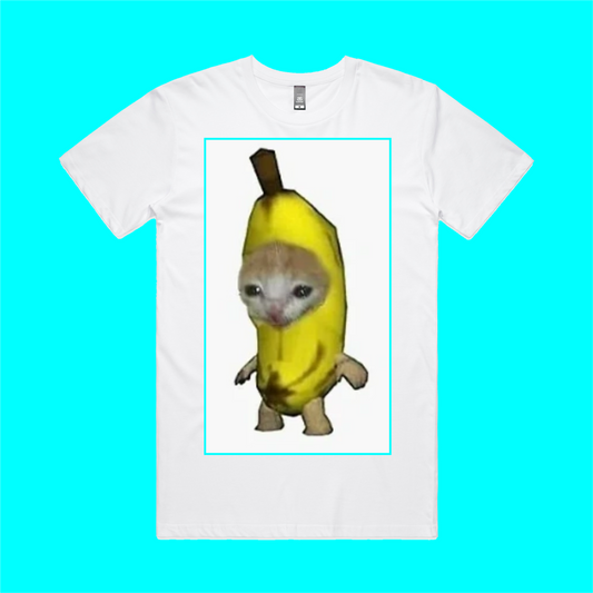 Banana Cat Blue